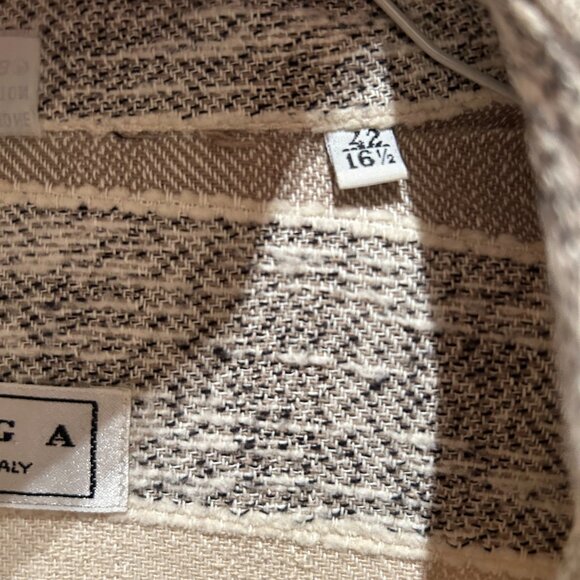 MAGA Italy Vintage Patterned Button-Down - Picture 3 of 4